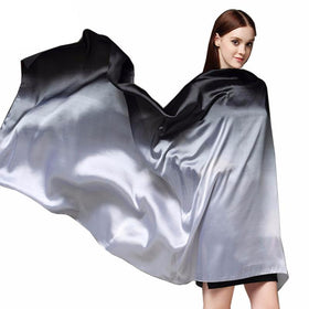 Silk Women Long Beach Cover-up