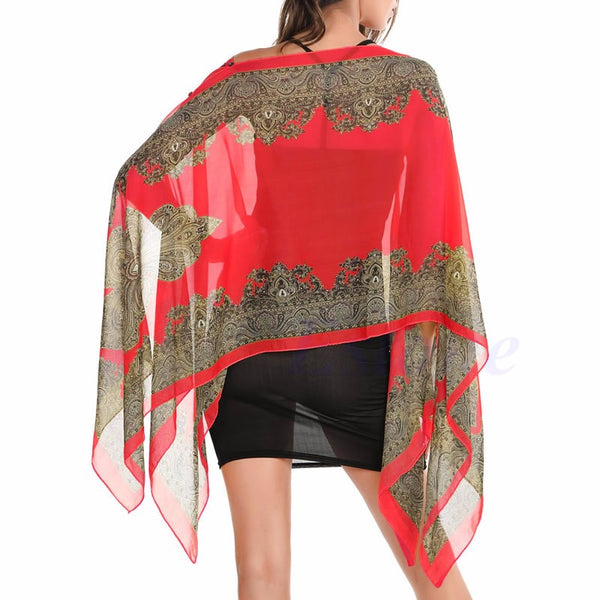 Sexy Women Chiffon Wrap